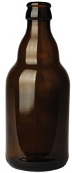 Bierflasche STEINIE 33 cl braun