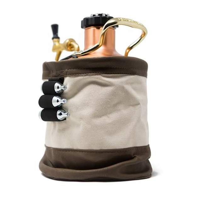 GrowlerWerks uKeg™ 128 Tragetasche Sevibräu Bierbrauzubehör