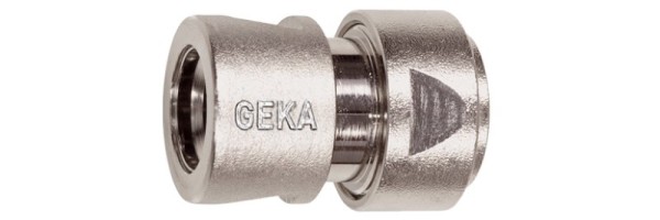 GEKA Ideal Schlauchstücke mit Spannmutter LW 19 mm