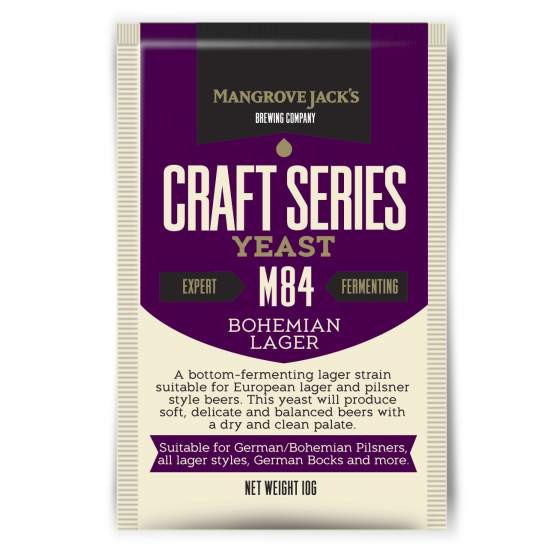 Bierhefe Bohemian Lager M84, Mangrove Jack's Craft Series 10g