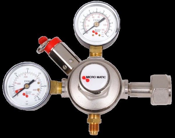 CO2-Druckminderer 1-leitig 7bar NC Anschluss