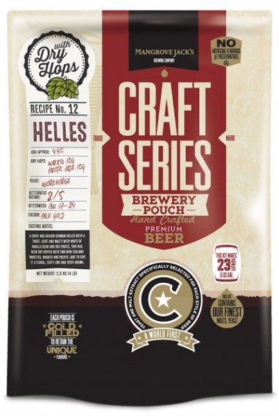 Helles with Dry Hops Pouch 1,8kg (Mangrove Jack`s Craft Series)