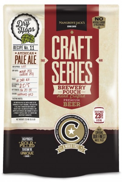 American Pale Ale Pouch 2,5kg Mangrove Jack`s Craft Series