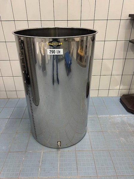 Speidel Inox Gärtank 290 lt. Occasion