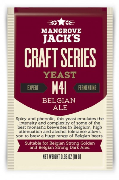 Bierhefe Belgian Ale M41, Mangrove Jack's Craft Series 10g