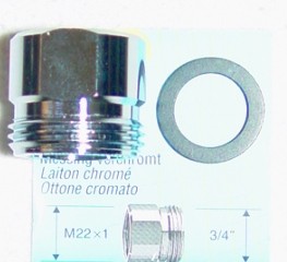 Adapter zu Blast an Wasserhahn M22x1 zu 3/4"