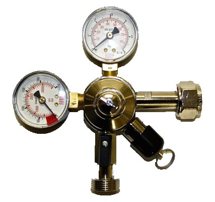 CO2-Druckminderer 1-leitig 3bar