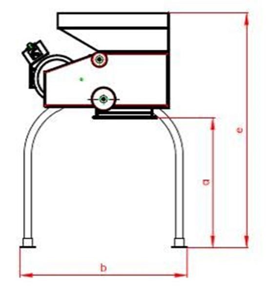 Ständer zu Malzmühle Maltman® 110S mit Rollen