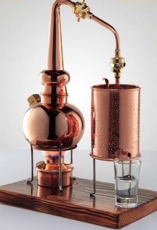 "CopperGarden®" Whiskydestille 2 Liter