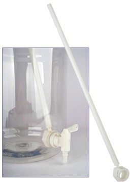 Gärungsflasche PET-Zapfhahnschlüssel 60 cm