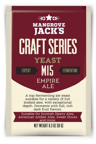 Bierhefe Empire Ale M15, Mangrove Jack's Craft Series 10g 