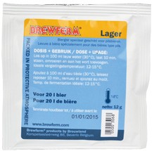 Trockenhefe Brewferm Lager 12 g