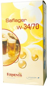 Saflager W-34/70 untergärig, 500g