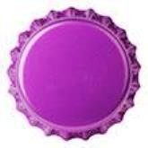 Kronkorken purple, 100 Stück, 26mm