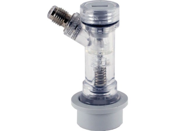 Kupplung zu Keg, Typ:CC--CO2, 1/2" BSF mit Rückschlagventil