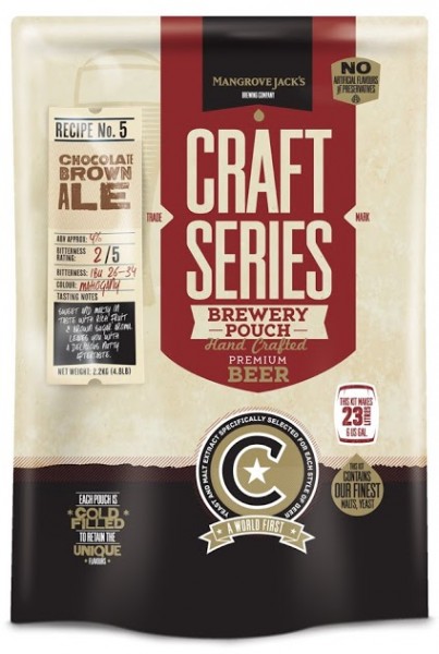Chocolate Brown Ale Pouch 2,2kg (Mangrove Jack`s Craft Series)